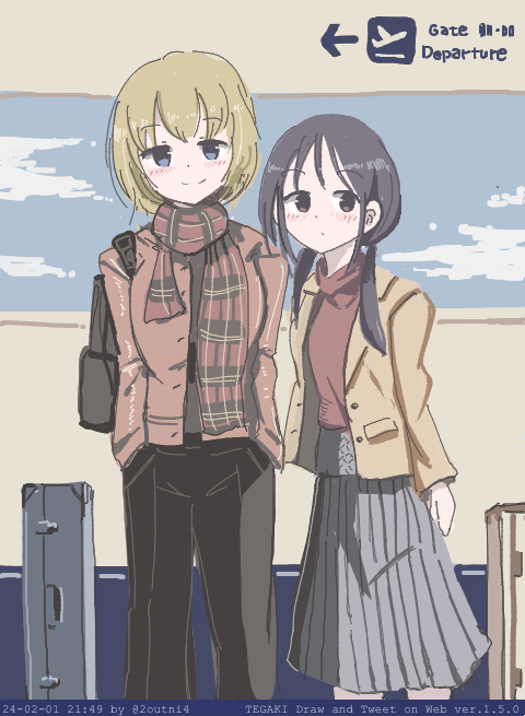 「少女週末Voyage #少女終末旅行 #tegaki_dt 」|24のイラスト