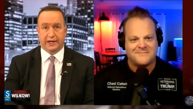 WILKOW WATCH LINK : youtube.com/watch?v=613htb…. Wilkow plays the film trailer for "Border Invasion - An American  Crisis" on his national televised show. 

Chad Caton Veterans for Trump national ops director on Andrew Wilkow TV  discusses VFAF Veterans for Trump - Border Invasion -