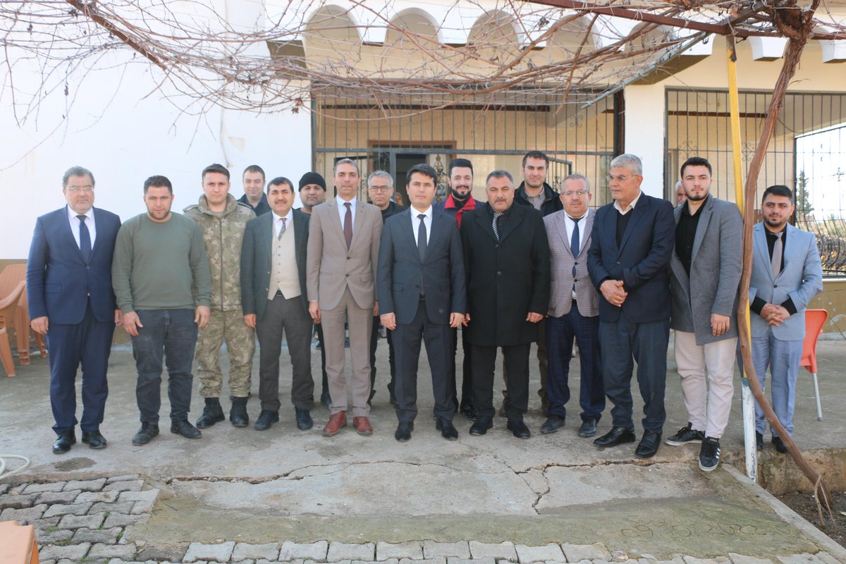 🇹🇷"Bayrakları bayrak yapan üstündeki kandır. Toprak, eğer uğrunda ölen varsa vatandır."

📌Kaymakamımız Sayın Ramazan CANKALOĞLU, Şanlıurfa Aile ve Sosyal Hizmetler İl Müdürü Sayın Can Kayhan ÖZOK ve beraberindeki heyet,⤵️
