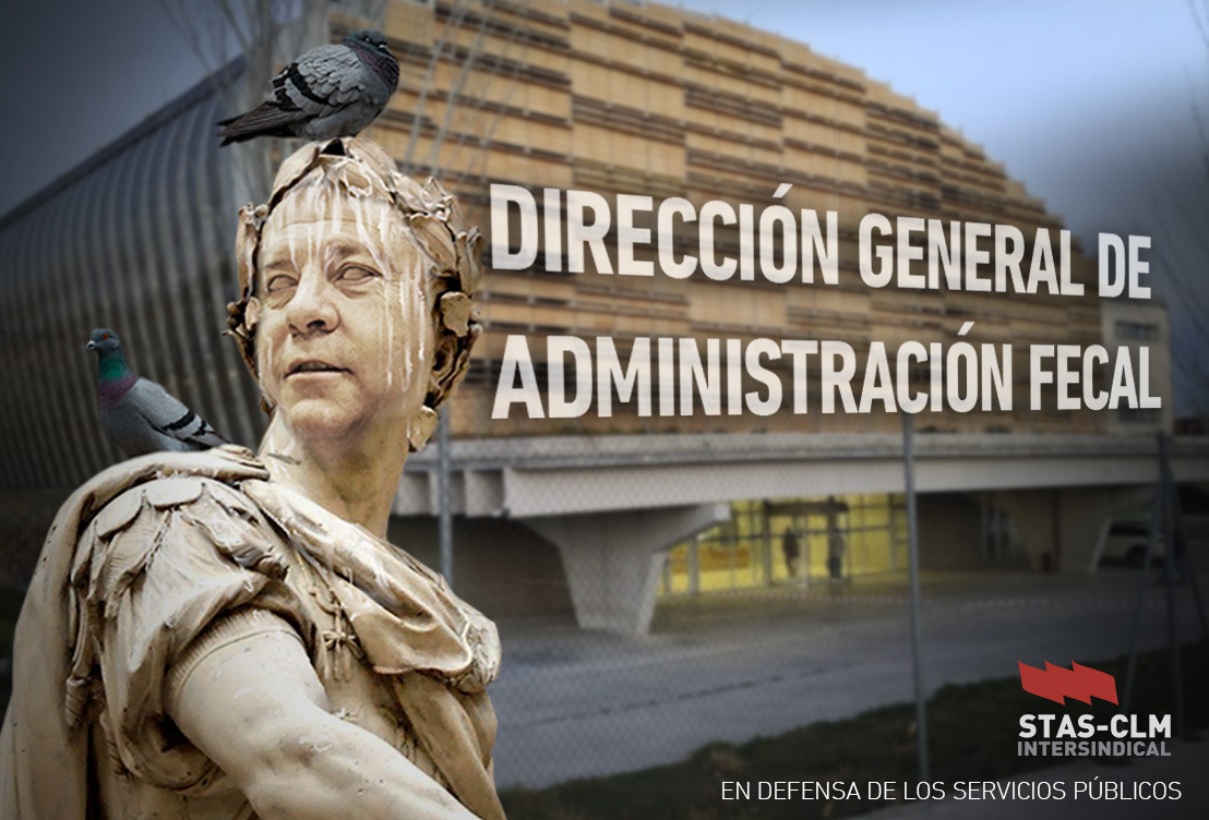 💩  SALUD LABORAL  |  Dirección General de Administración Fecal

📌 “Conocemos la situación, pero ¿dónde os metemos?” Estas fueron las palabras textuales del DG de Función Pública, en el último Comité de Salud Laboral...

Sigue leyendo... ➡ stas-clm.com/archivos/26638

S T A S