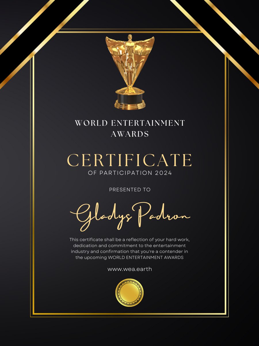 WEA, thank you so much for nominating my song “No Te Voy A Dar La Razón”  in the 2023 Latin Category