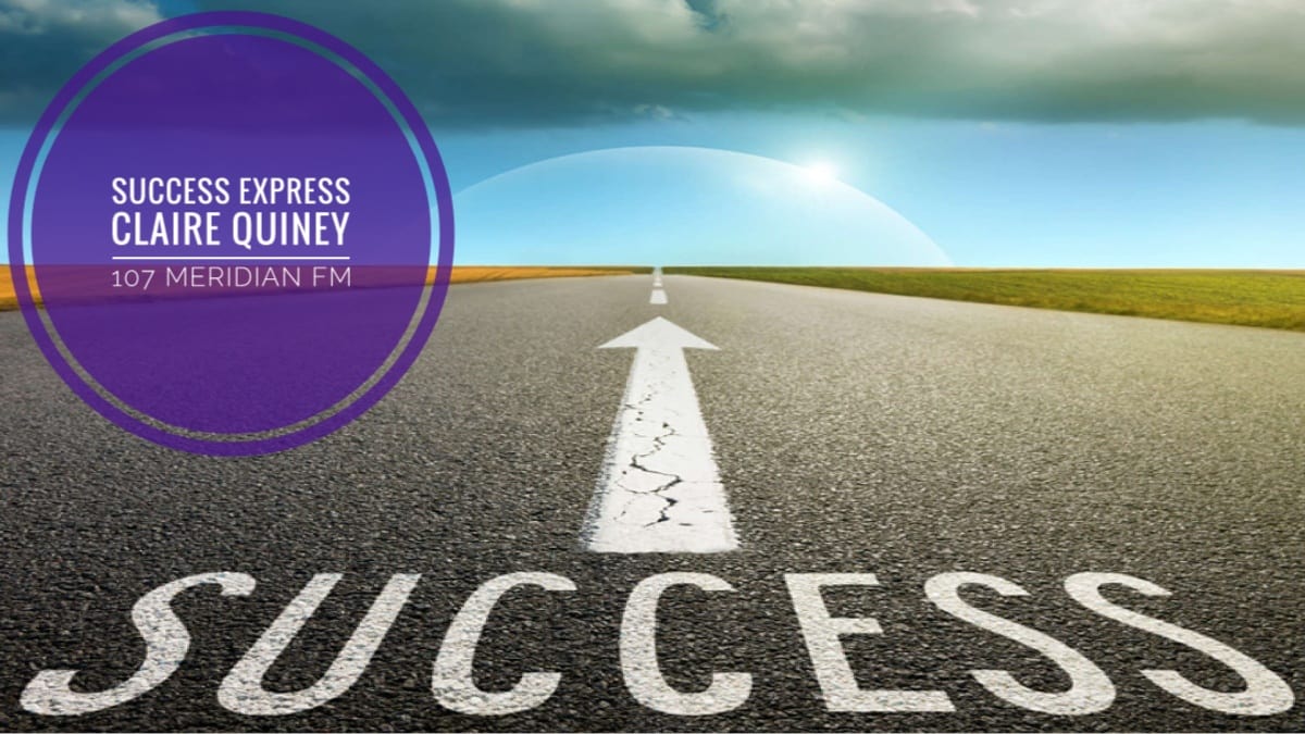 📅 F R I D A Y 2️⃣ F E B R U A R Y
🕕 10am
📻 107 Meridian FM
🔊 meridianfm.com
▶️ Success Express 
🎙️ Claire Quiney