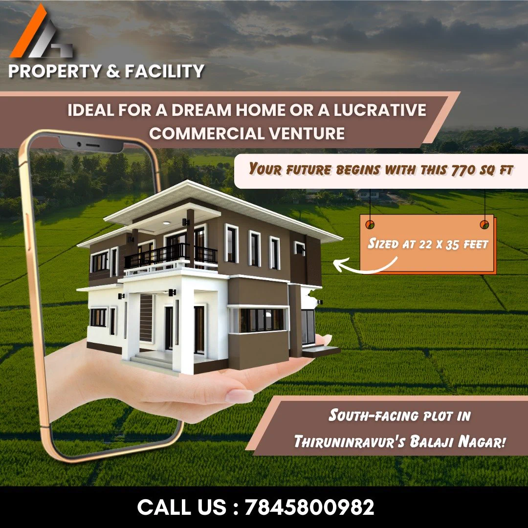 Premium Land in Thiruninravur | 2 BHK House | Chennai CIty
