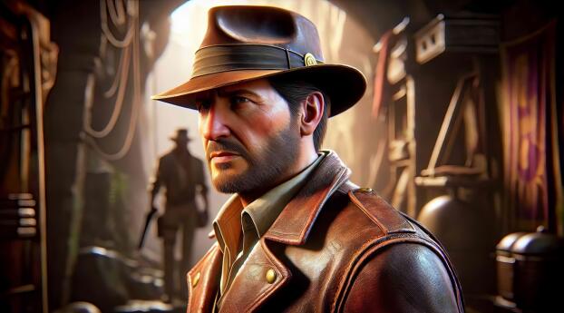 Wallpapersden's tweet photo. 🔥 Indiana Jones starring Harrison Ford Gaming official wallpapers.

https://t.co/iRmWvbW27p

#hdwallpaper #4kwallpaper #wallpaper #Wallpapers 

#thursdayvibes 🆒 https://t.co/ftexXzfQLy