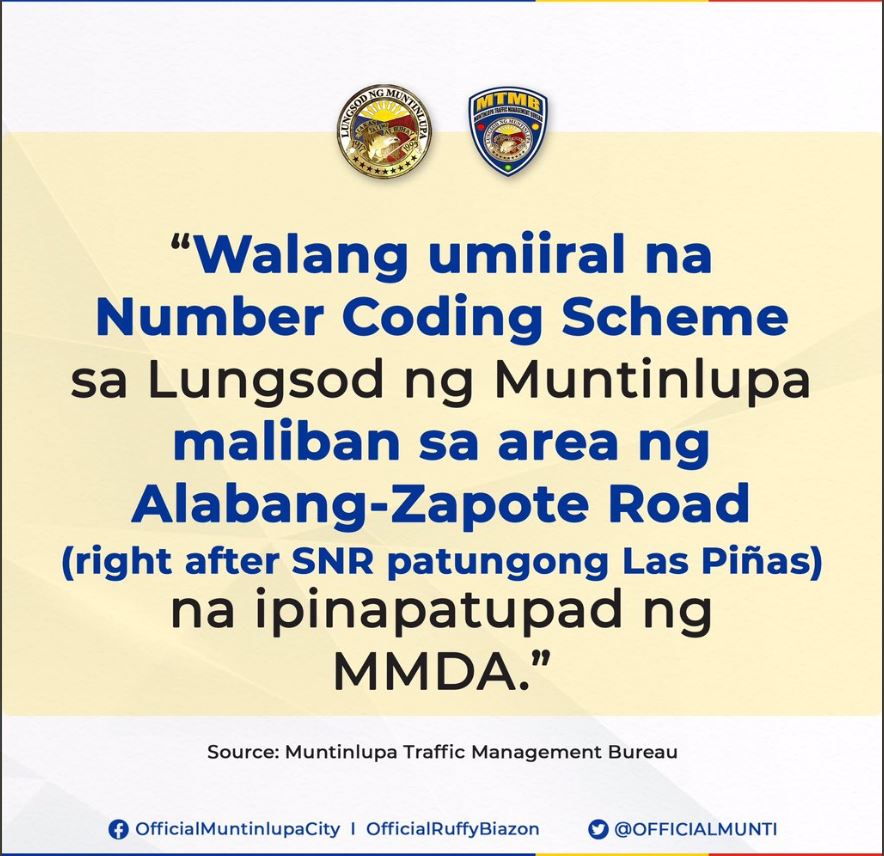 strawgerryjan's tweet photo. @MMDA @iamdrareg Pati commerce avenue? Ito po kasi ang post galing sa Muntinlupa Traffic Management https://t.co/5v2eXNBwVO