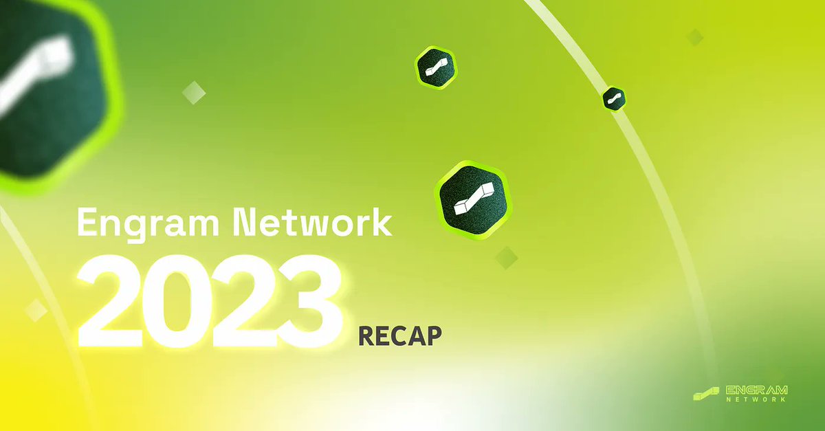 GN ! Hi Fam

Maybe it’s quite late… but let’s review the progress we have made in Engram Network!

📕Read more: engramnet.medium.com/hi-engram-read…

#EVM #Blockchain #Engramnet