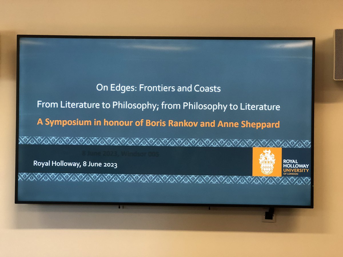 DrBlankaM's tweet photo. Also in June I was invited by @ClassicsRHUL to present a talk on cognitive and social effects of rituals on military worshippers of Mithras, a topic explored in my project #CAMRIP. It was great to be back at my alma mater @RoyalHolloway!

Conf. photo credit: @ChrisKremmydas https://t.co/evbeL9BpaC