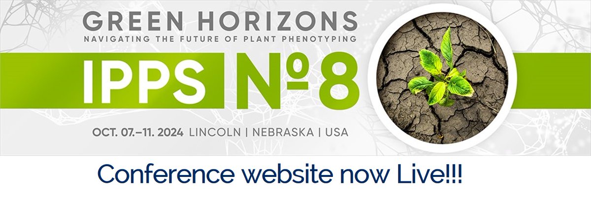 The conference website of the 8th International Plant Phenotyping Symposium (Oct. 07-11. 2024; Lincoln, Nebraska, USA) is now online!! 📢 📢

From now on you can access it at IPPS8.org 

Stay tuned for more news &amp; updates as planning goes on!!