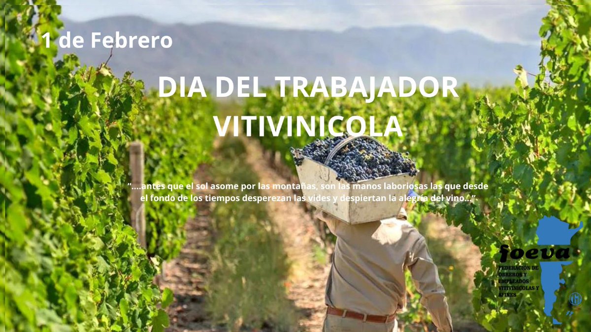 foevaoficial's tweet photo. Feliz día a todos los que con su labor hacen grande esta hermosa actividad! https://t.co/CwrrLHj1CN