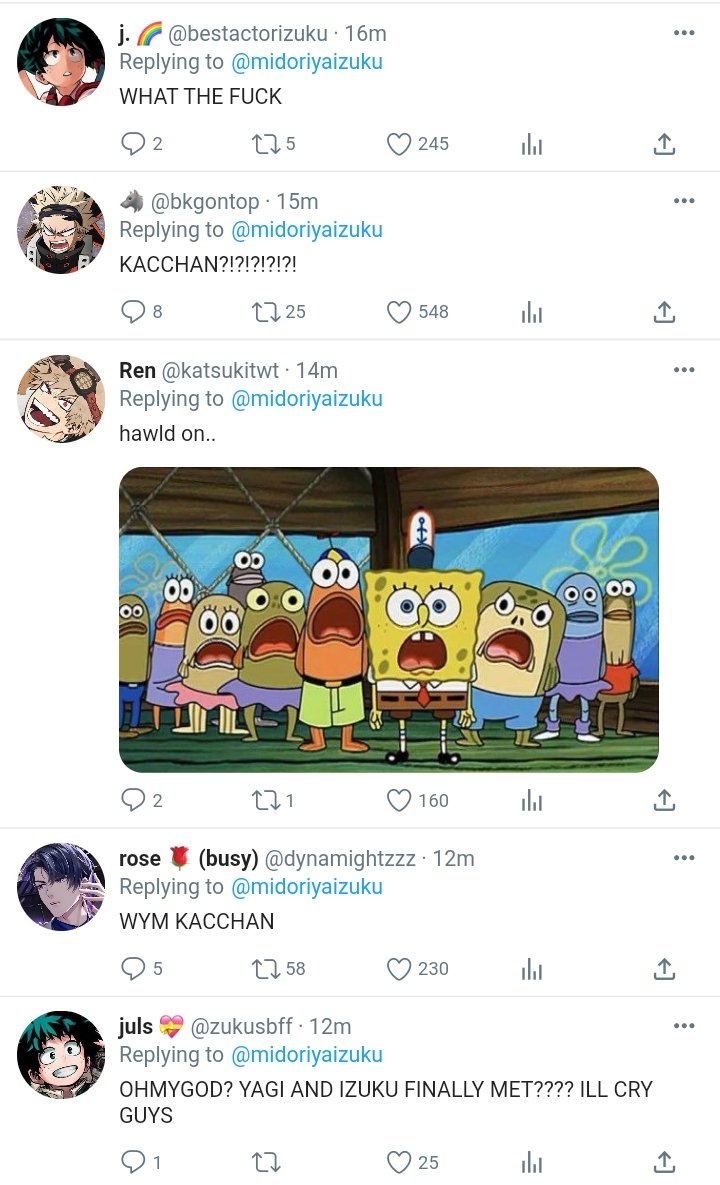 yordeku's tweet photo. 221. kacchan reveal https://t.co/BJFwszj2s3