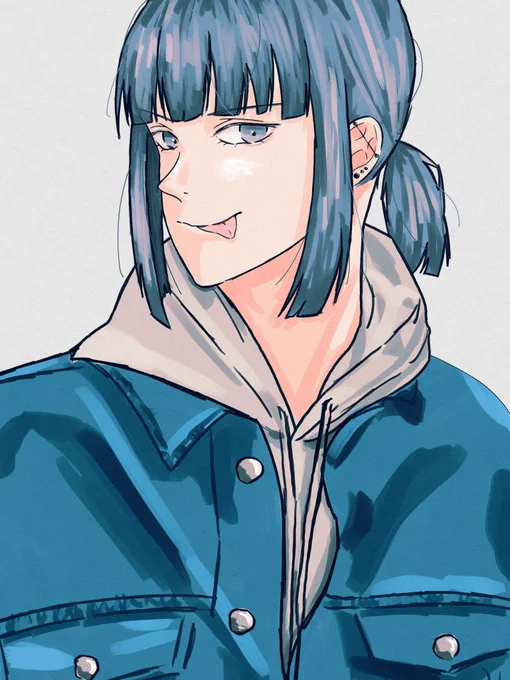 おかっぱ男子。全反応巡回&気になった方はフォロバさせていただきます。#art #illustration #イラスト #一次創作 