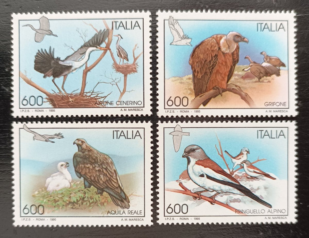 Italy 1995 #birds #stamps #FDC #philately