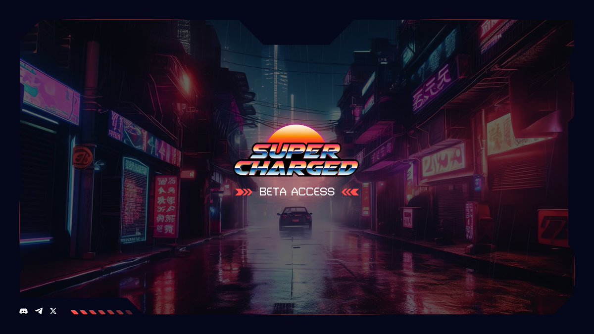 Website is up: supercharged.io

Beta is opening in 24 hours.

Reply with your @Blast_L2 wallet for access.

-... . - .- / ..- ... . .-. ... / .-- .. .-.. .-.. / --. . - / .- .. .-. -.. .-. --- .--.