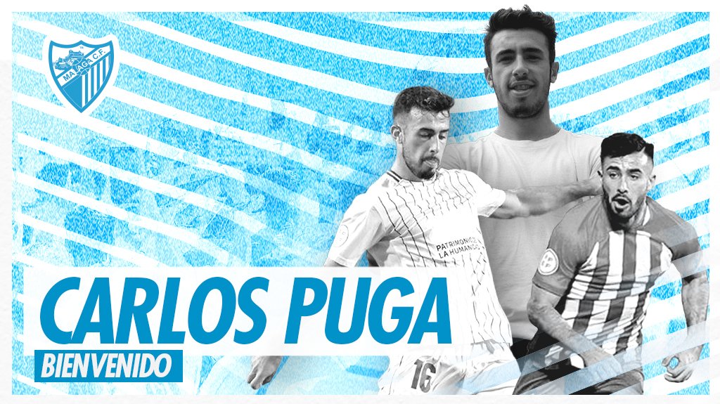 MalagaCF's tweet photo. MCFNews| 🆕 ¡Profundidad para el carril derecho blanquiazul con Carlos Puga!

➡️ https://t.co/OnQY8q4ArA

¡Bienvenido a Málaga, Carlos! 💙 https://t.co/pbu42YG2la