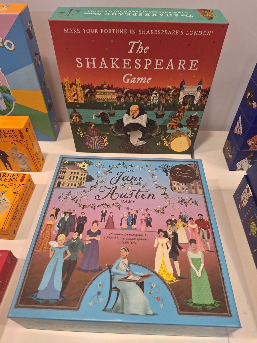 First glimpse of The Jane Austen game, mine and <a href="/MandelaFG/">Mandela F-G</a>'s latest game with <a href="/LaurenceKingPub/">Laurence King</a> at Nuremberg