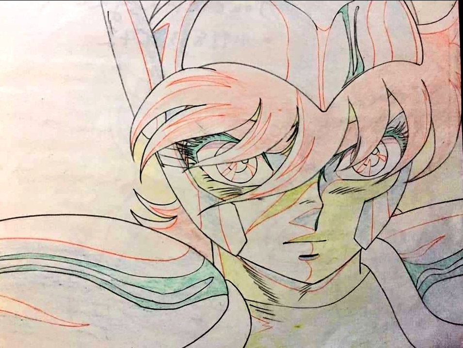 聖闘士星矢□セル画 原画 動画□荒木伸吾 姫野美智□神闘士 聖闘士星矢□セル画 原画 動画□荒木伸吾 姫野美智□神闘士