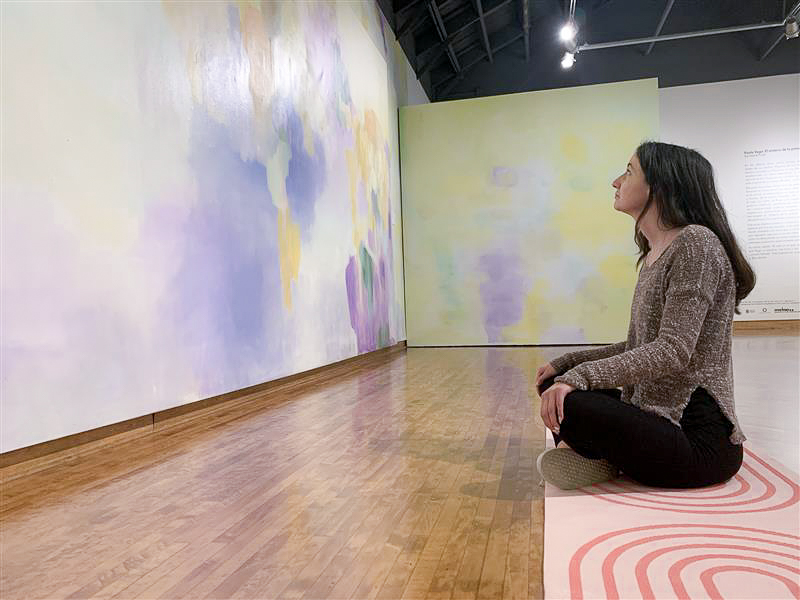 Join us for the MOLAA Members Mindful Meditation in our Mystery of Painting exhibit on Feb. 11th at 9 am! Sign up soon, as space for this experience is extremely limited. RSVP here: bit.ly/4234nyZ #MOLAA #MembersOnly #Meditation