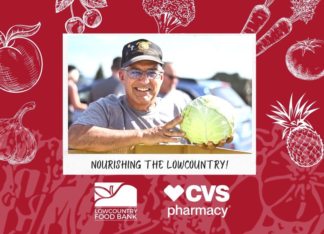 We are thankful for @CVSHealth Pharmacy customers uniting to make a difference in the #Lowcountry - ensuring EVERYONE has access to the food and resources they need to thrive! #ThankfulThursday #FeedingTheLowcountry