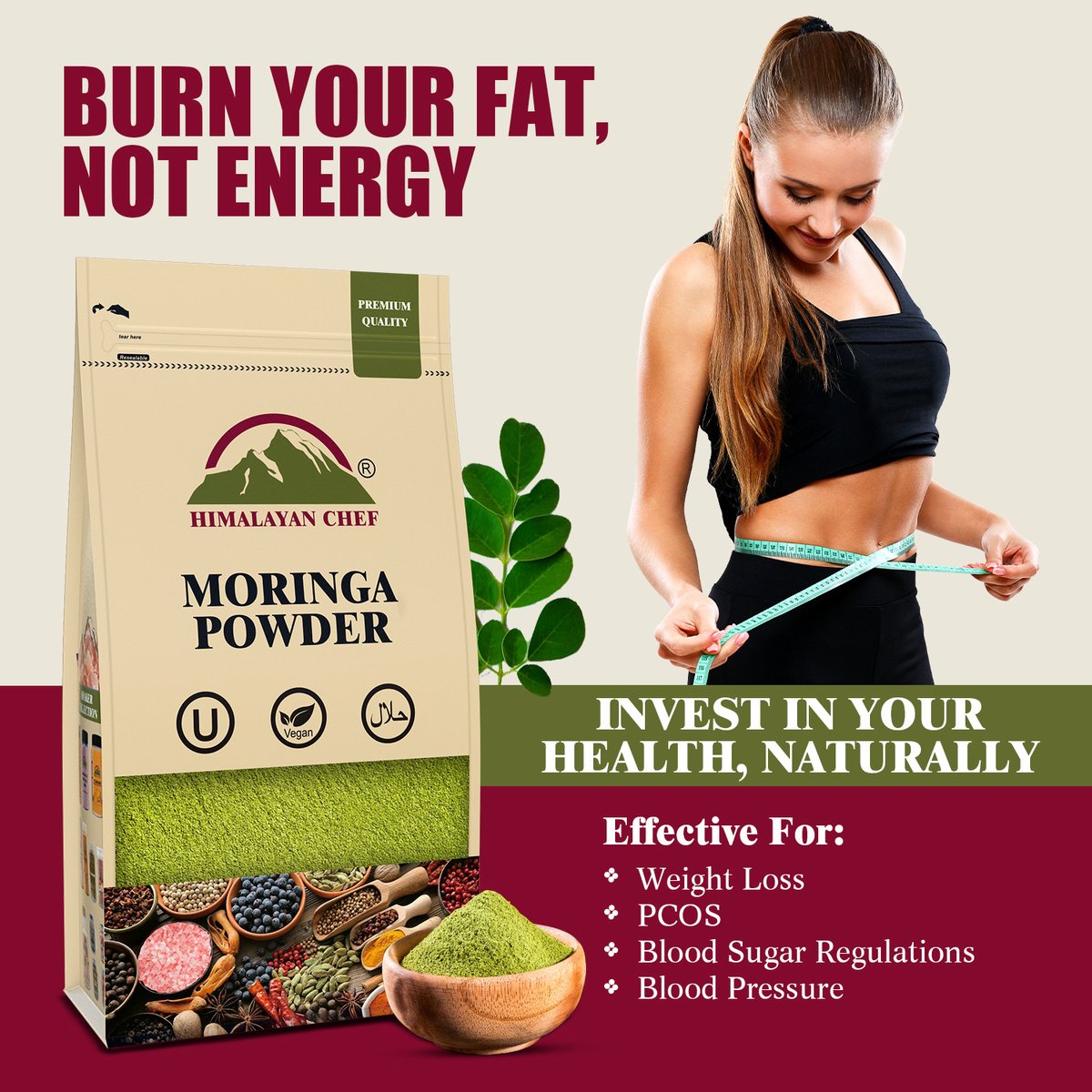 HimalayanChef's tweet image. Unveil the magic of Himalayan Chef Moringa Powder! Crafted from sun-dried whole moringa leaves. Bursting with vitamins, minerals, and antioxidants.
Shop Now:himalayanchef.pk/collections/su…
#Himalayanchef #moringapowder #moringaleaves #weightlose #healthy #moringadrink #superfood