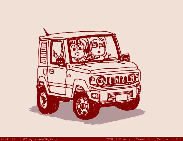 #女の子二人のイラストを貼る見た人もやる 