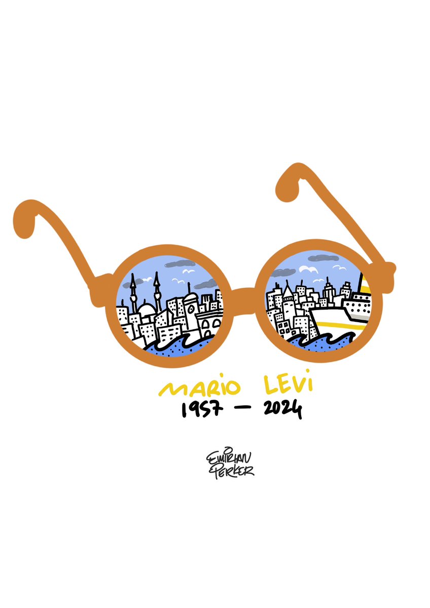 Mario Levi 🙏🏻 1957- 2024 #mariolevi #şiir #illustration #doodle #doodleart #graphicdesign #sketch #emirhanperker #illustrator #i̇stanbul