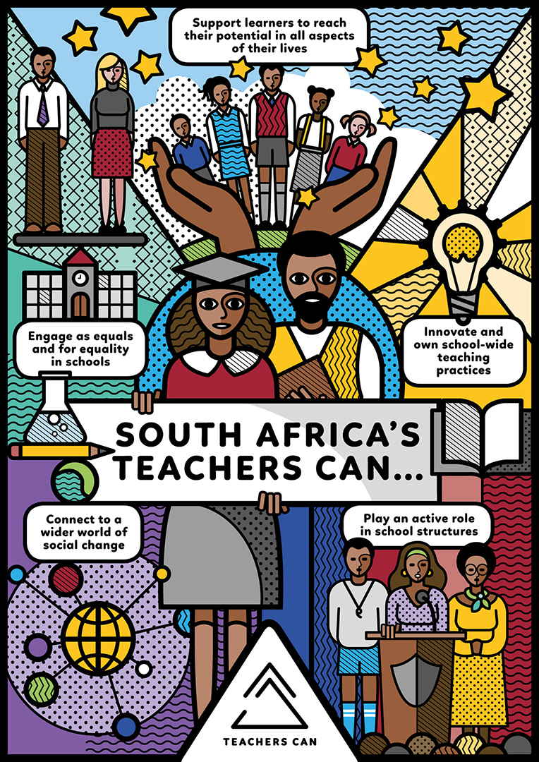 At the heart of Teachers CAN's mission is the Teachers CAN Manifesto, which unites young teachers around five core values. 

Our Multiplier Programme leans on the manifesto as a foundation. 

Apply for the programme here: teacherscan.org.za/multiplier-pro…
