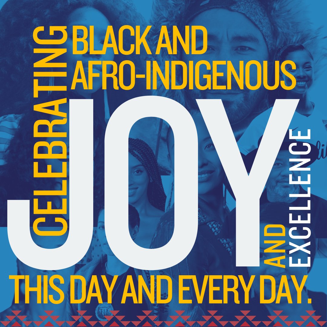 This #BlackHistoryMonth, join us in celebrating contemporary Black & Afro-Indigenous joy and excellence! Let’s center the talent, creativity, and strength of our relatives today and every day!

#BHM #BlackHistoryMonth #AfroIndigenous #RepresentationMatters #NativePower