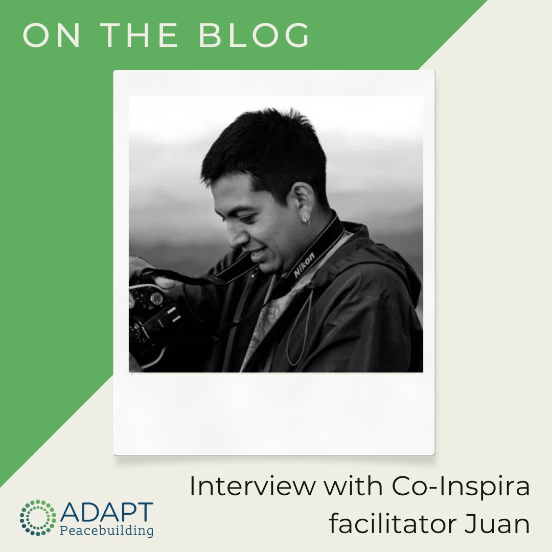 Juan &amp; the Co-Inspira team are using communication tools to weave connections, amplify voices, and build trust for lasting peace in El Tambo, Colombia. Explore the full interview here: adaptpeacebuilding.org/unity-through-… #CoInspira #CommunityEmpowerment #SystemicActionResearch #Peacebuilding