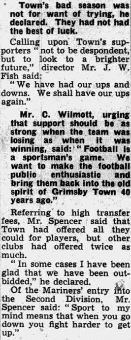 McilveenRob's tweet image. An interesting article written shortly after Town were relegated from the First Division in 1948.

#GTFC