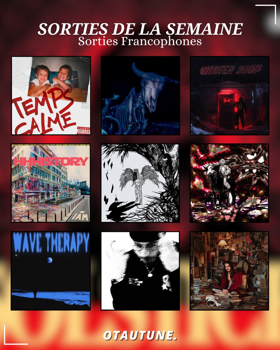 Virgile - TEMPS CALME 
Yara - VDE 4 
Limon - Winter CCCP 
IAM - HHHistory
Zaky - Soulgaze
Cellulaire - D’AMOUR &amp; D’ARGENT
Emraz - WAVE THERAPY
ZGMA - BLACK CAT PERIOD
San-Nom - Un peu pitoyable