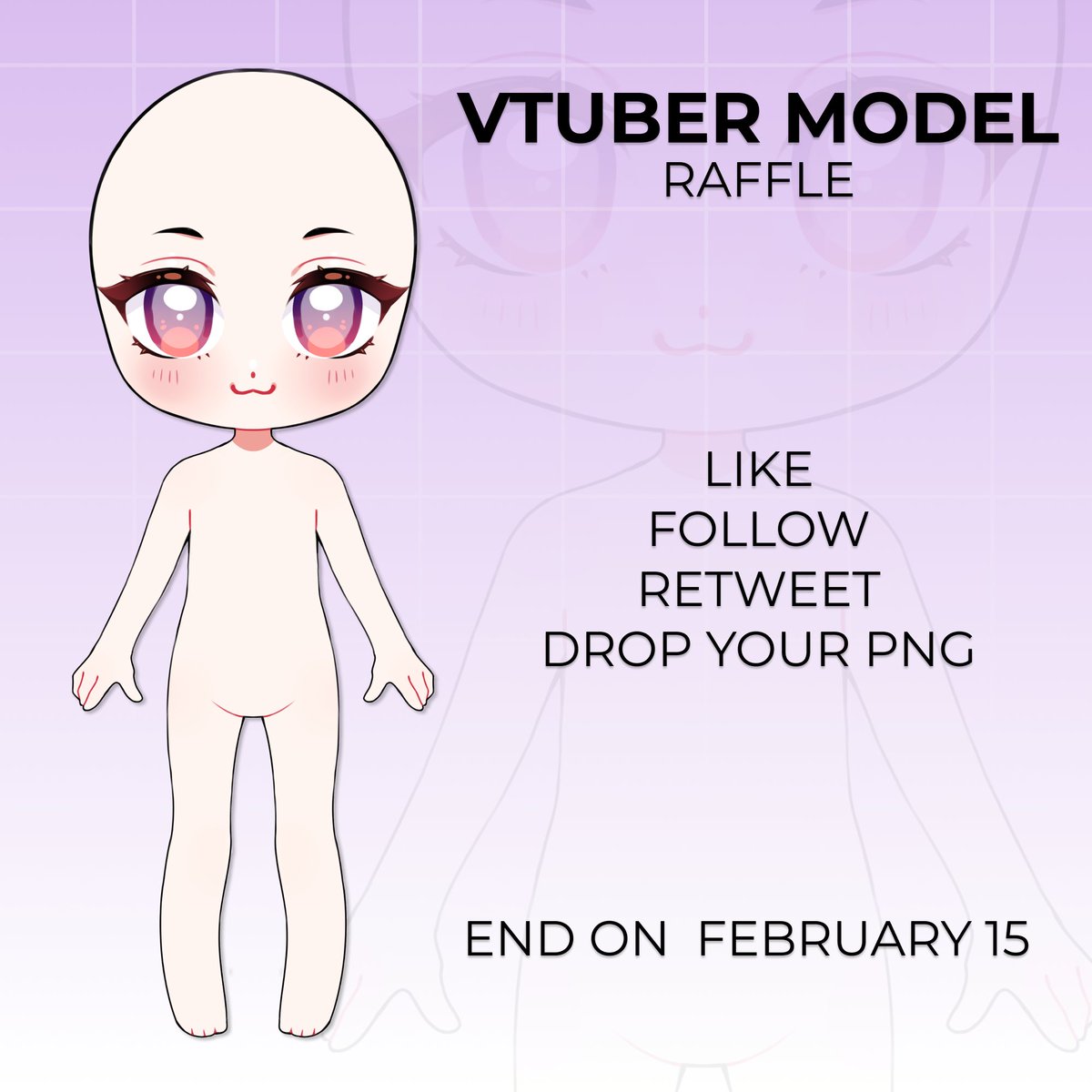 RyomaBlueberry's tweet photo. ✦VTUBER MODEL RAFFLE✦ (no rig)

🩵 like;
✅follow;
🔄retweet;
🌸drop your png (optional);

End on february 15
Deadline about 2 month
#vtuber #vtuberuprising #vtubermodel #freevtuberassets https://t.co/H3mLFltOK1