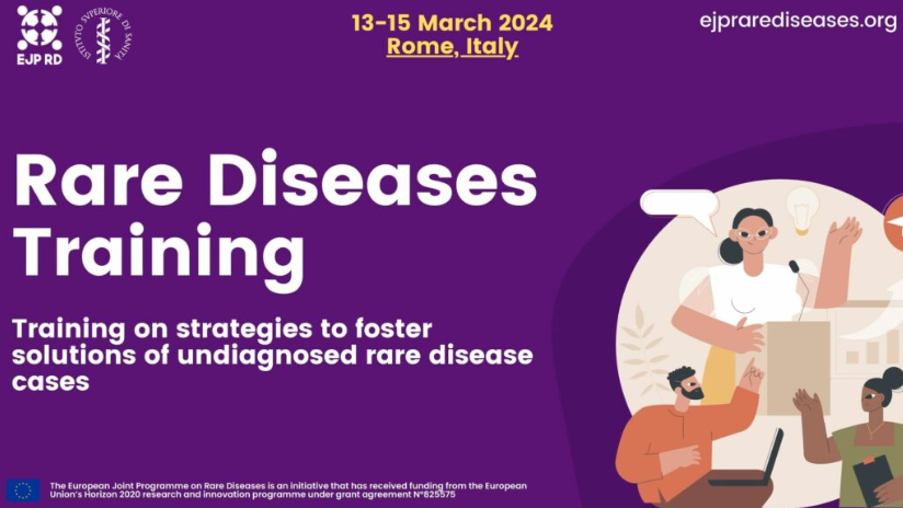 ClaudioCarta_4's tweet photo. #EJPRD #Training on strategies to foster solutions of #undiagnosed #RareDisease cases
#Rome 13-15 #March
@istsupsan
REGISTRATION OPEN for reserve list
Don't miss the opportunity❗️
✍️https://t.co/rezIg0OnYP
ℹ️ https://t.co/tEDqADK3BZ
#UDNI #solveRD #ICORD #ERNeu #malattierare https://t.co/mJpIrC073L