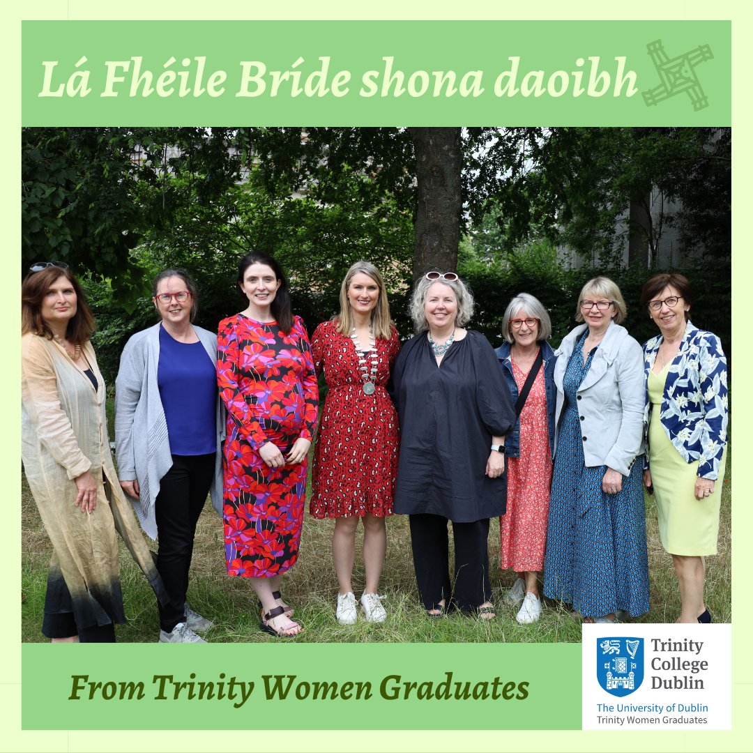 Happy Brigid's Day from all of us at Trinity Women Graduates!🍃🙆‍♀️

#InspiringGenerations