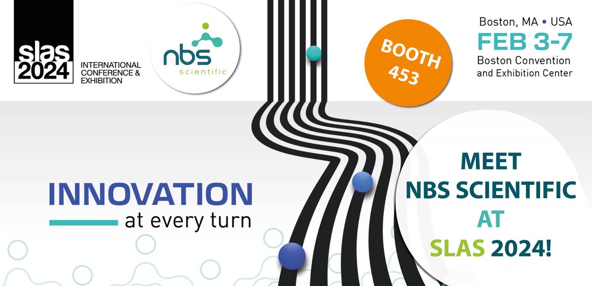 NBSScientificUS's tweet photo. Meet NBS Scientific at SLAS 2024 Exhibition!

We are excited to be present at booth number 453, full of innovative and high quality labware and equipment, from prominent brands like Micronic, Scinomix, Basque Engineering + Science and HTI Automation.
More: https://t.co/XSxHrOPFBR https://t.co/AaUBRwea1K