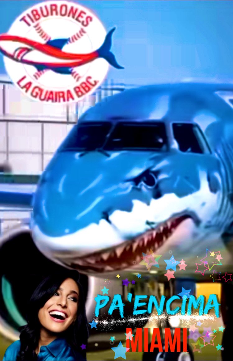 Buenos días  <a href="/alejandraoraa/">Alejandra Oraa</a>  aquí se logró el propósito LOS TIBURONES son los CAMPEONES, ahora van, rumbo a MIAMI ya como VENEZUELA, se que tú estarás por allá, ligando el triunfo de VENEZUELA, así que TIBURONES DE VENEZUELA, Pa’ Encima!!!!