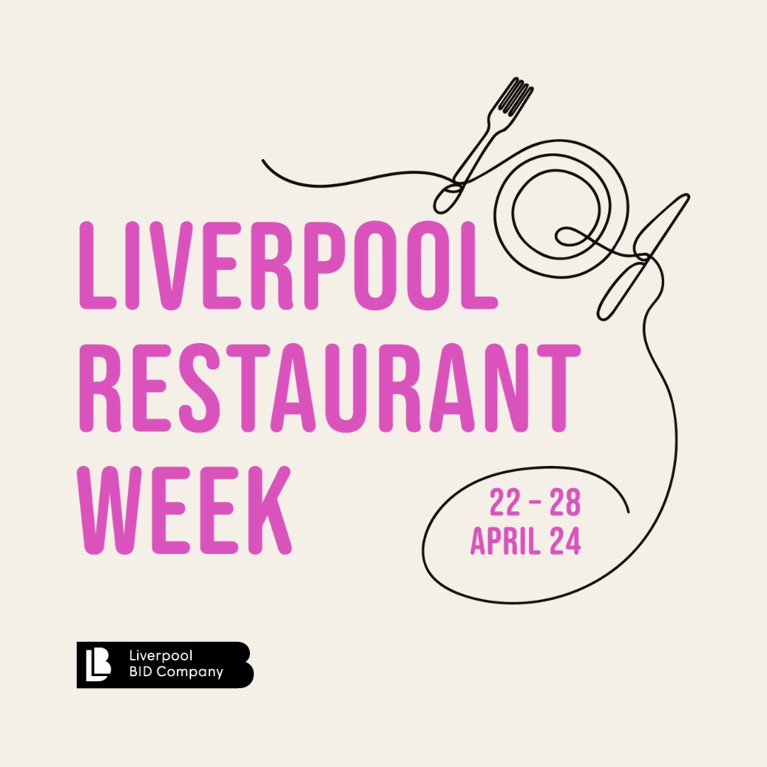 INTRODUCING LIVERPOOL RESTAURANT WEEK 🍽️ Liverpool, get ready to explore the city plate by plate, as @LpoolBIDcompany bring a dedicated Restaurant Week over seven days in April, celebrating the range of food and drink on offer in our city! 👀 → liverpoolbidcompany.com/liverpool-laun… 🧵