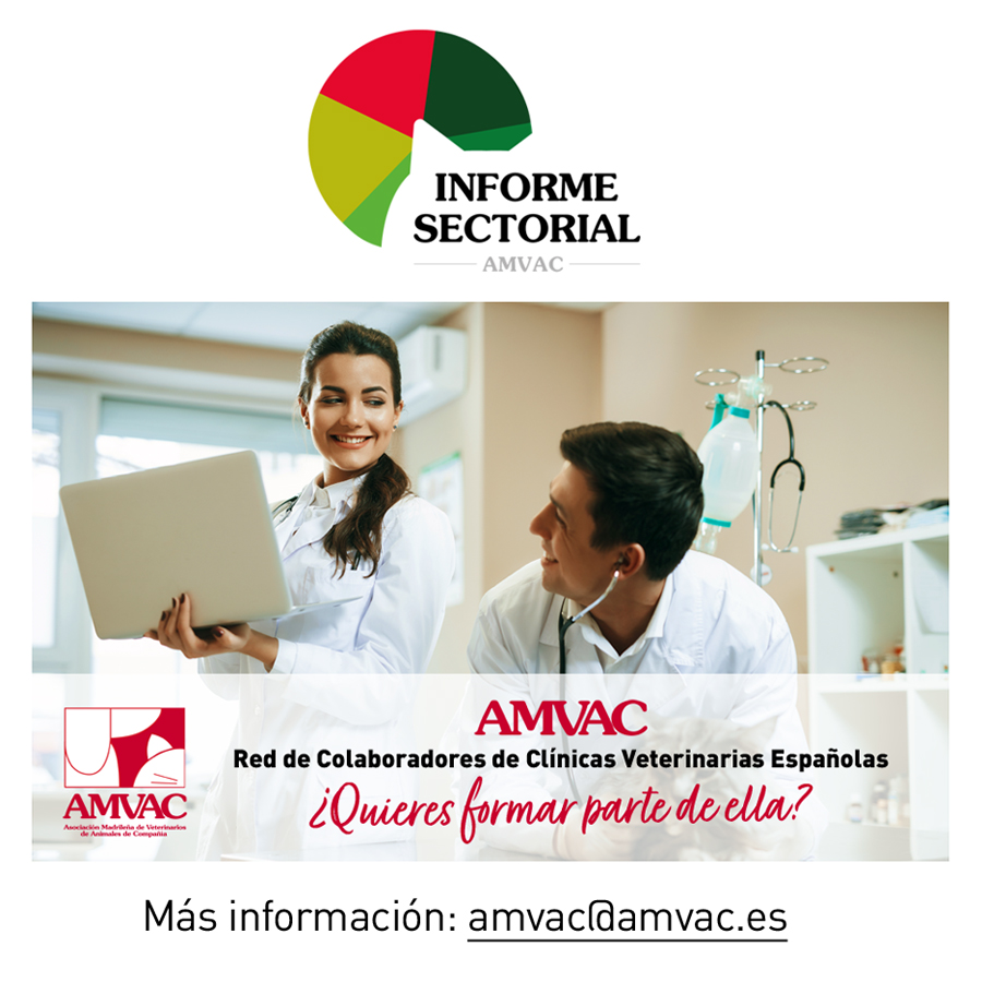 🔴 <a href="/amvac_vet/">AMVAC</a>  aúna en el 𝗜𝗻𝗳𝗼𝗿𝗺𝗲 𝗦𝗲𝗰𝘁𝗼𝗿𝗶𝗮𝗹 𝗔𝗠𝗩𝗔𝗖 los datos más relevantes del sector.
¿Quieres ser parte de la Red de Colaboradores de Clínicas Veterinarias Españolas?
➡️ amvac@amvac.es
#SomosNuzoa #AMVAC #InformeSectorial #Veterinaria #ClinicaVeterinaria