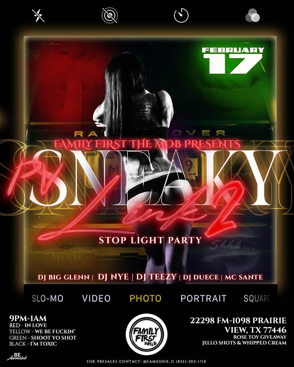 #PvSneakyLink2 
Song Selection 
What Song Best Goes With The Color You Will Be Wearing?
@glenntyler2021 <a href="/djnye_/">DJMFNYE</a> <a href="/_DJTeezy/">DJ Teezy</a> <a href="/djdeuce_/">DJ Deuce 🔊</a>