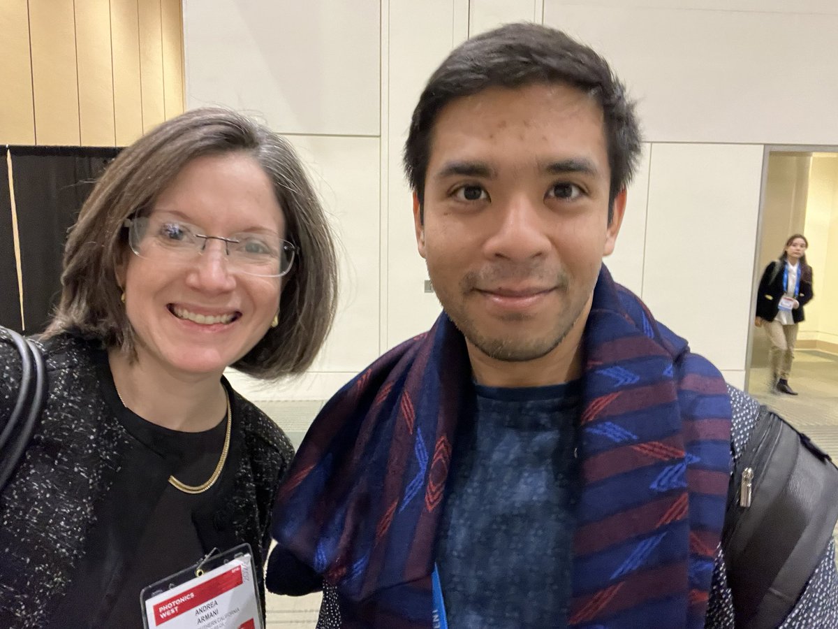 Prof. Andrea Armani (@profarmani) on Twitter photo Another amazing #PhotonicsWest. Great time catching up with group alums and friends all week - and seeing some amazing talks (of course!!)! 🧪
<a href="/AcademicChatter/">Academic Chatter™</a> #AcademicTwitter Another amazing #PhotonicsWest. Great time catching up with group alums and friends all week - and seeing some amazing talks (of course!!)! 🧪
<a href="/AcademicChatter/">Academic Chatter™</a> #AcademicTwitter