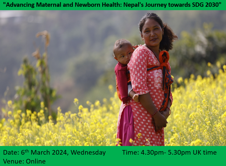 Pasang Tamang, PhD (@pasangdt) on Twitter photo The ILD's Global Maternal and Newborn Health Hub invites you to a talk by Surya Bhatta, from One Heart Worldwide, Nepal.
Please register via link below for registration. eventbrite.co.uk/e/advancing-ma…
<a href="/UniofGreenwich/">Uni of Greenwich</a> <a href="/ILD_Greenwich/">ILD | Institute for Lifecourse Development</a> <a href="/abankethomas/">Àdúràgbèmí Banke-Thomas</a> The ILD's Global Maternal and Newborn Health Hub invites you to a talk by Surya Bhatta, from One Heart Worldwide, Nepal.
Please register via link below for registration. eventbrite.co.uk/e/advancing-ma…
<a href="/UniofGreenwich/">Uni of Greenwich</a> <a href="/ILD_Greenwich/">ILD | Institute for Lifecourse Development</a> <a href="/abankethomas/">Àdúràgbèmí Banke-Thomas</a>