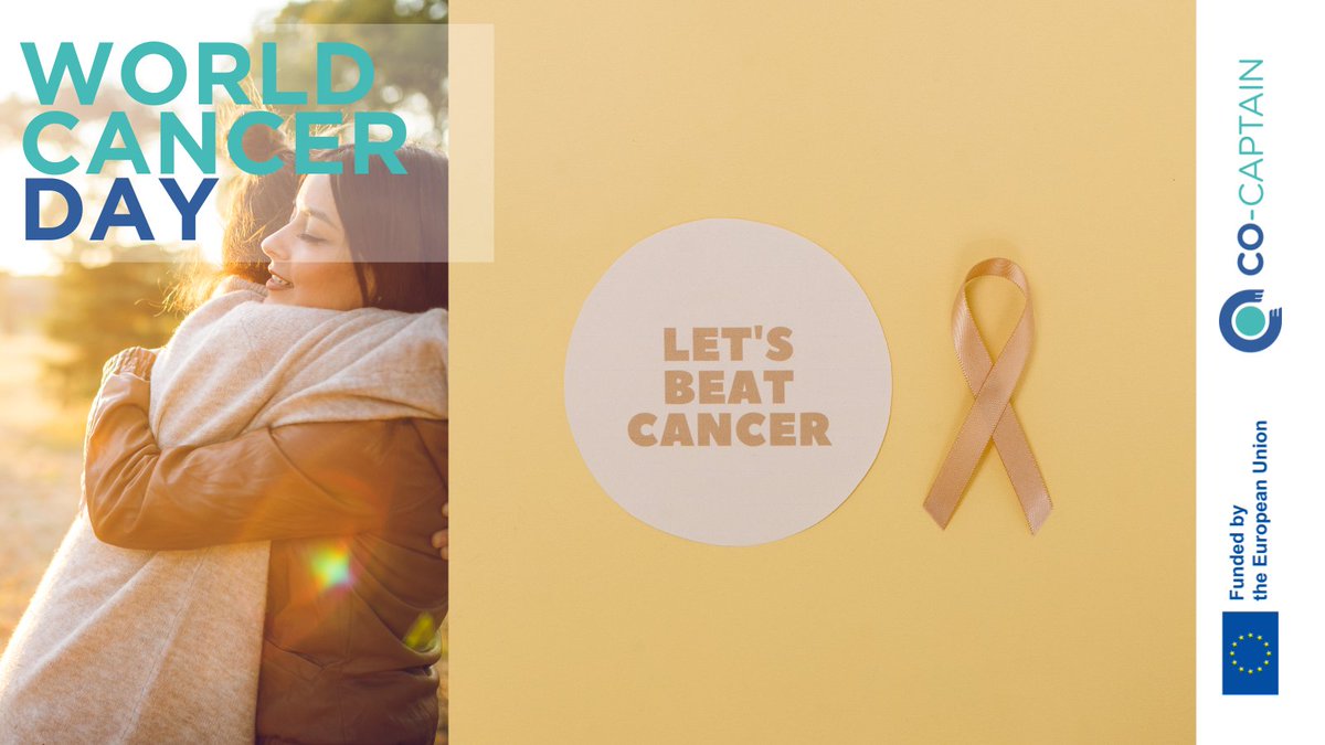 COCAPTAIN_EU's tweet photo. #WorldCancerDay 
Let us focus on the need to pay attention to improving health care pathways for effective cancer prevention for people with mental health issues. 

A decisive push towards health equity.

#MentalHealth #Cancer #HealthCare #CancerPrevention #EUcanbeatcancer #HE https://t.co/j1l6lrOhOP