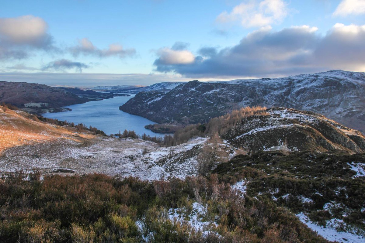 Want a view like this? Then try climbing Sheffield Pike – one of the Lake District's eastern fells – and gaze out over Ullswater, 'that loveliest of lakes' according to Alfred Wainwright countrywalking.co.uk/read/mar-24/wa… Photo: David Marsh