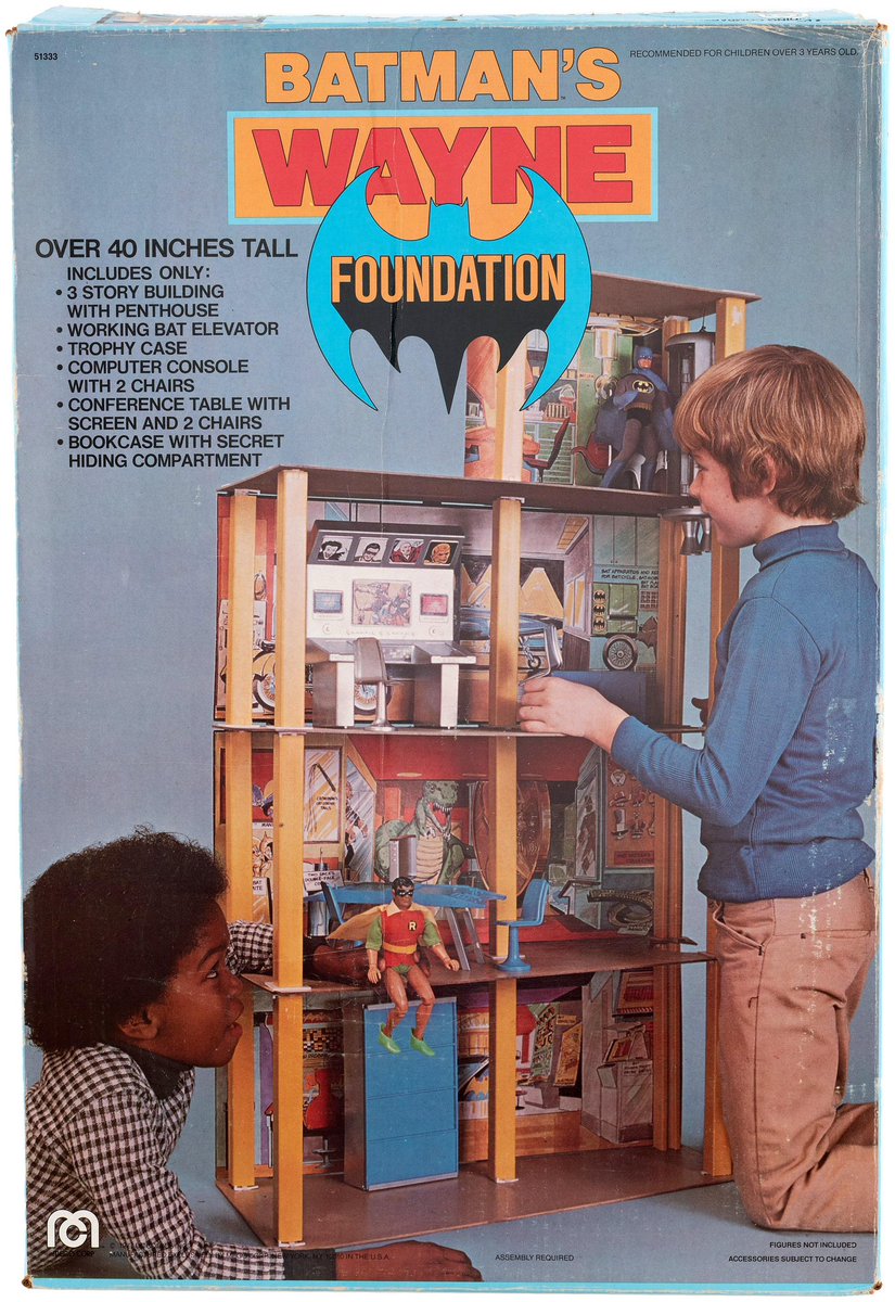 comicfoil's tweet image. How did I not know about this as a kid?!?! My brother and I would have been begging my parents incessantly for this, to use with our Mego figures!
