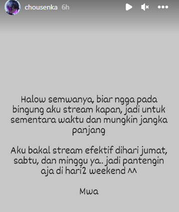 ChouSenka's tweet photo. jadi gini ges
#BerkiChou https://t.co/HcVm80AvtZ