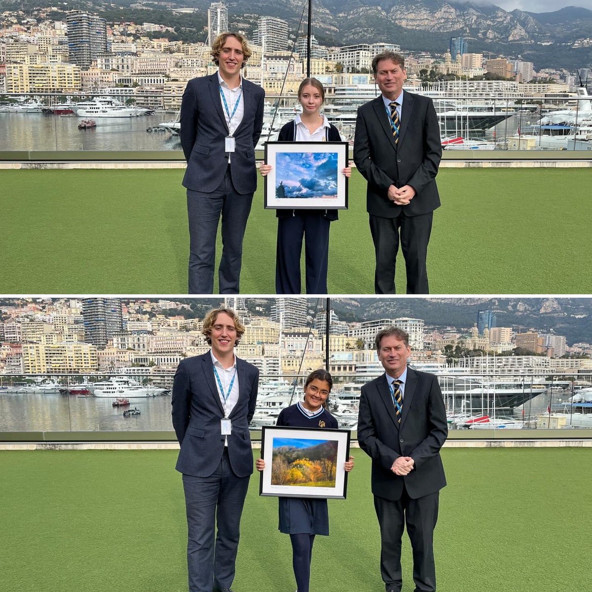 ISMonaco's tweet photo. 📸 Cheers to our House Photography Competition winners in the Secondary School! 🏆 This year's theme: "patterns" in #housecolours. Kudos to Grimaldi, Shackleton, Earhart, and Baret houses' winners and runners-up! 🔴🟢🔵🟡 #housecompetition #photography #patterns https://t.co/zxOg8oPIae