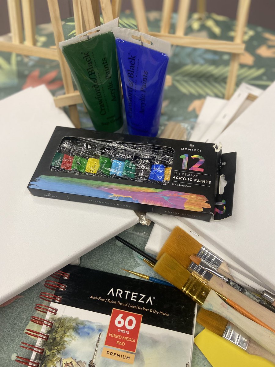 Art Therapy Workshop in progress <a href="/Bullring/">Bullring & Grand Central</a> today for #TimeToTalkDay lead by Fharhuna from our <a href="/BirminghamTTC/">Birmingham Mind Associates Group</a>