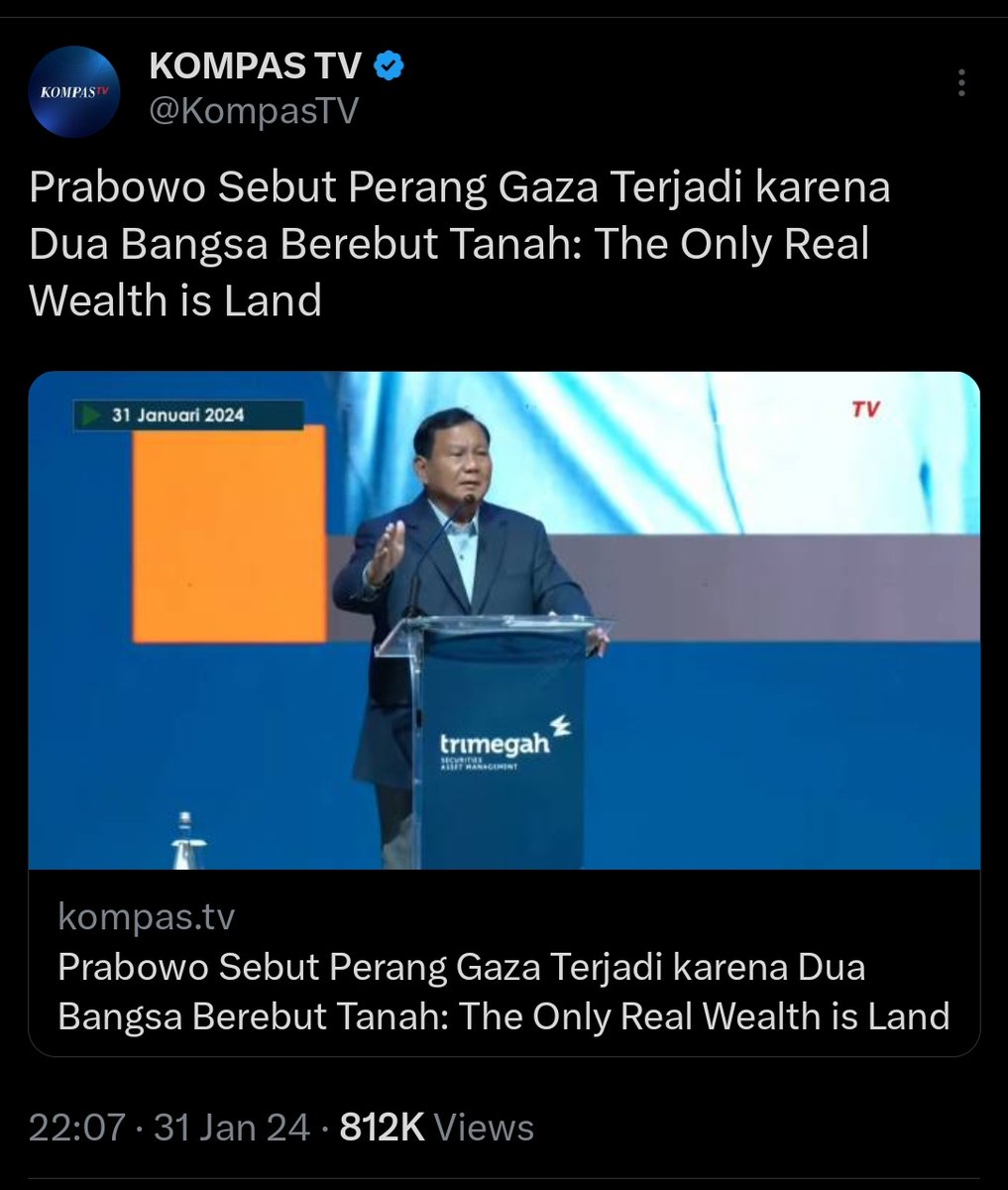 Bahkan pendiri negeri ini tidak ada yang menyebut itu sebagai 'perebutan tanah' dalam konteks apapun. 

Itu adalah penjajahan! Penjajahan yang harus dihapuskan karena tidak sesuai dengan perikemanusiaan dan perikeadilan.

Kami tidak akan memilih 02!