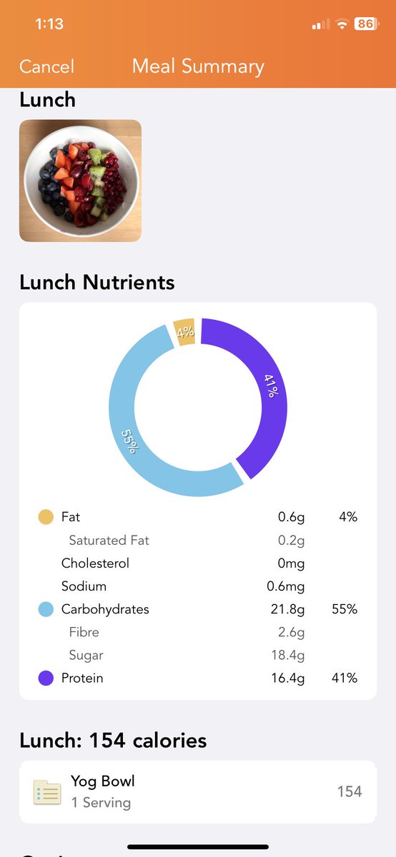 endrcity's tweet photo. There’s coconut kvarg protein yog under the fruit SO GOOD https://t.co/NKmddXPHsy