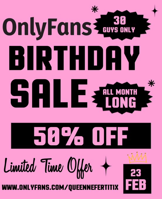 💕✨ONLYFANS BIRTHDAY SALE✨💕 50% OFF ALL MONTH LONG ✨SUBSCRIBE TODAY! ✨ https://t.co/dYjR6CUzPU https://t<a href="/tag/marketing"class="tags"><span>#marketing</span></a><a href="/tag/batonrouge"class="tags"><span>#batonrouge</span></a><a href="/tag/onlyfans"class="tags"><span>#onlyfans</span></a>