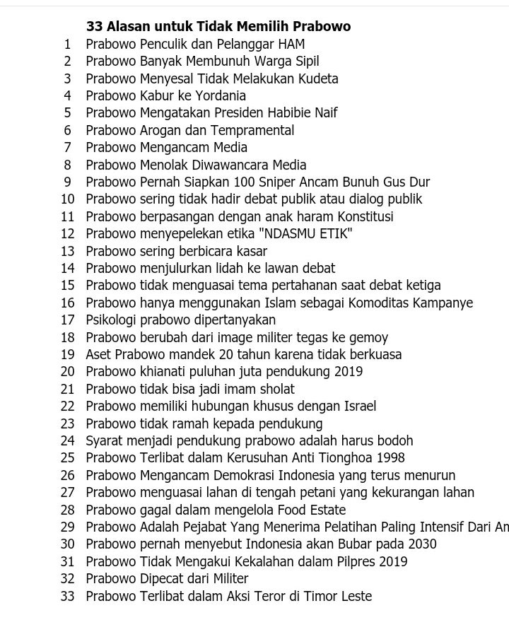 DSarastami31774's tweet image. Ini alasan td memilih sibprabowo penculik